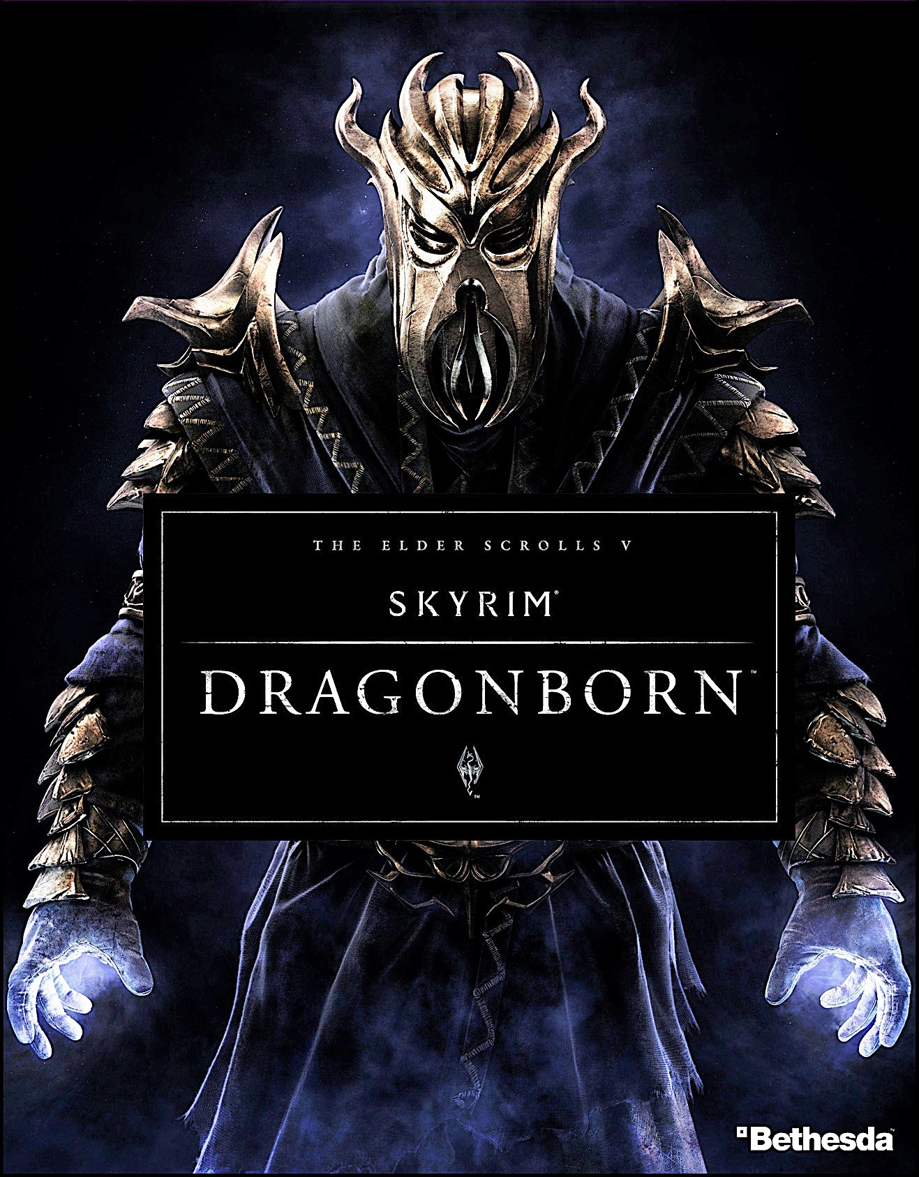 jaquette du jeu vidéo The Elder Scrolls V: Skyrim Dragonborn