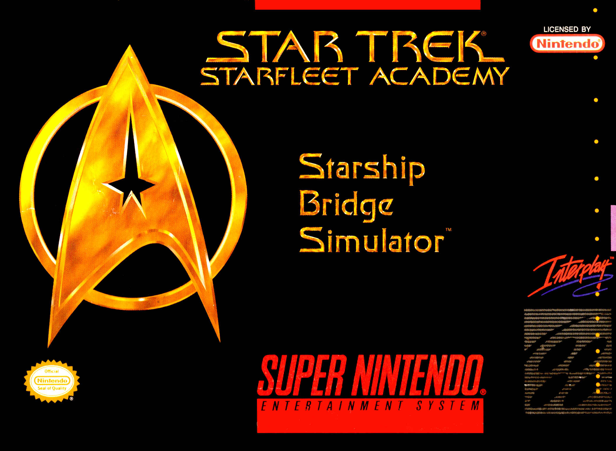 jaquette du jeu vidéo Star Trek: Starfleet Academy Starship Bridge Simulator