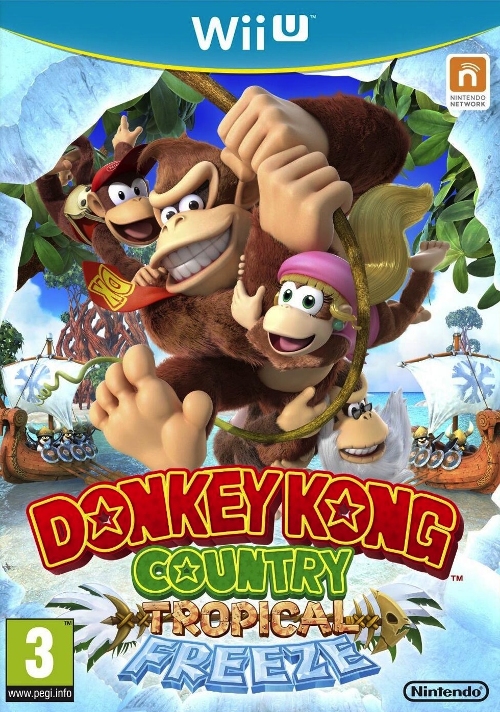 jaquette du jeu vidéo Donkey Kong Country : Tropical Freeze