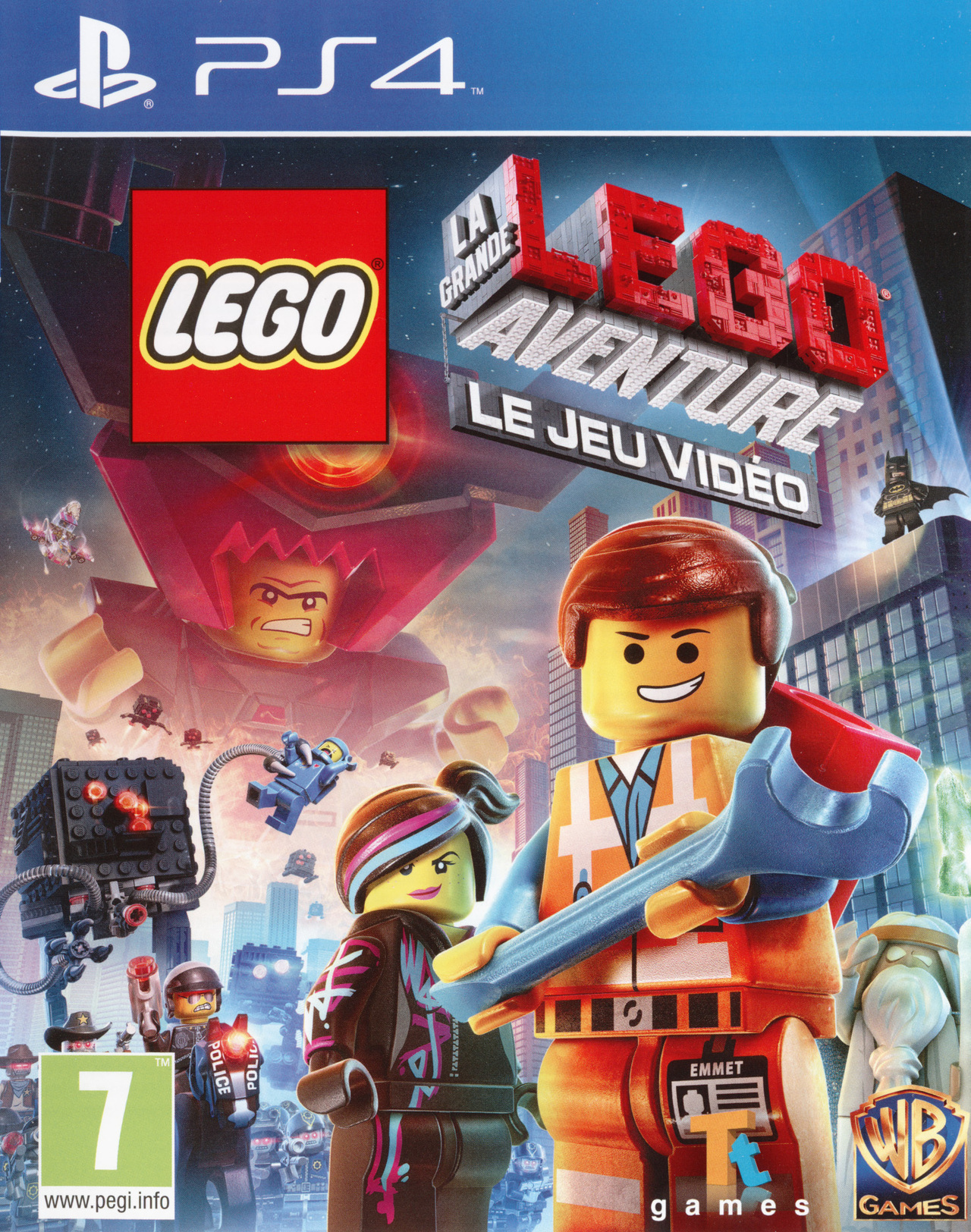 jaquette du jeu vidéo LEGO La Grande Aventure - Le Jeu Vidéo