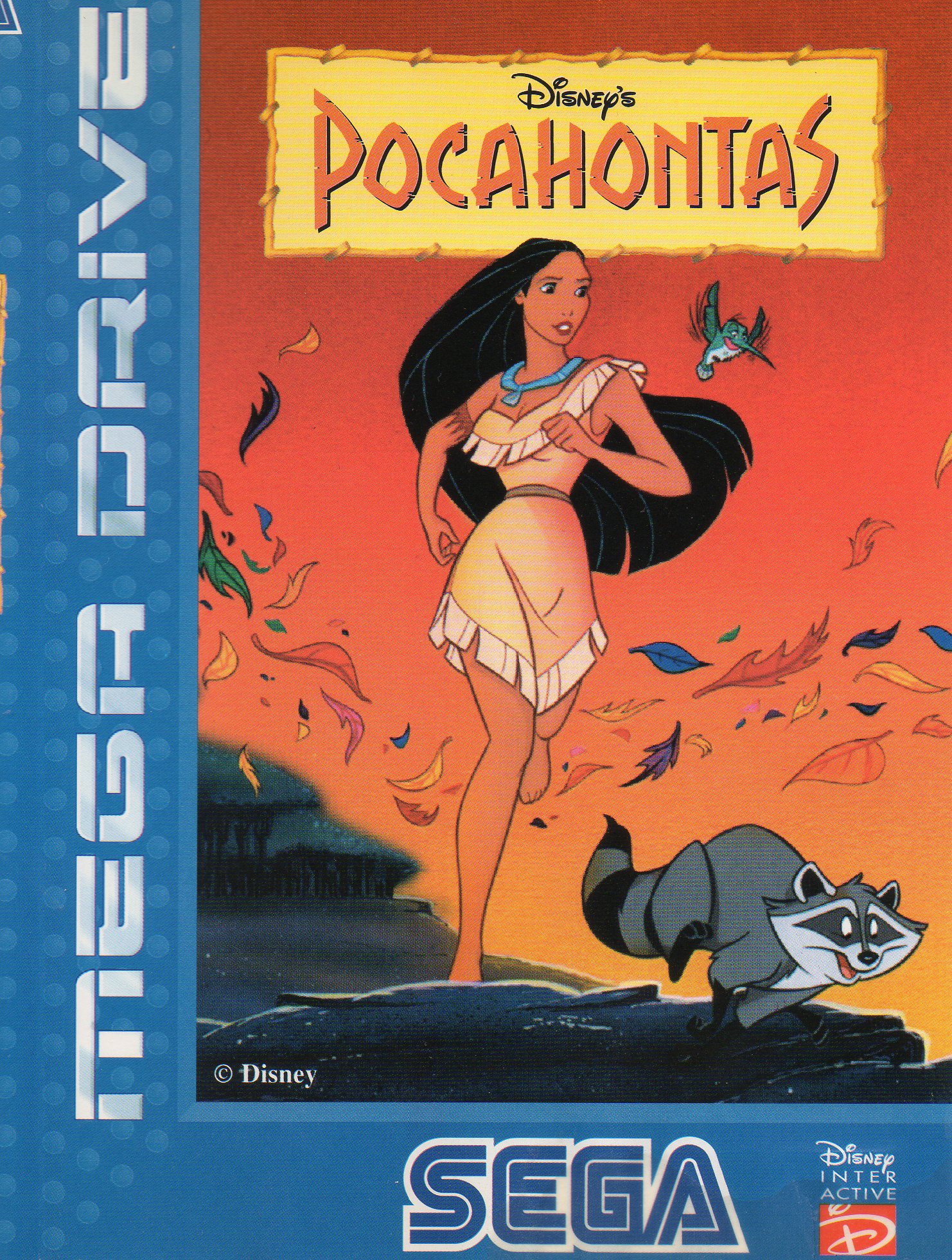 jaquette du jeu vidéo Pocahontas