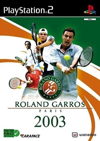 jaquette du jeu vidéo Roland Garros 2003