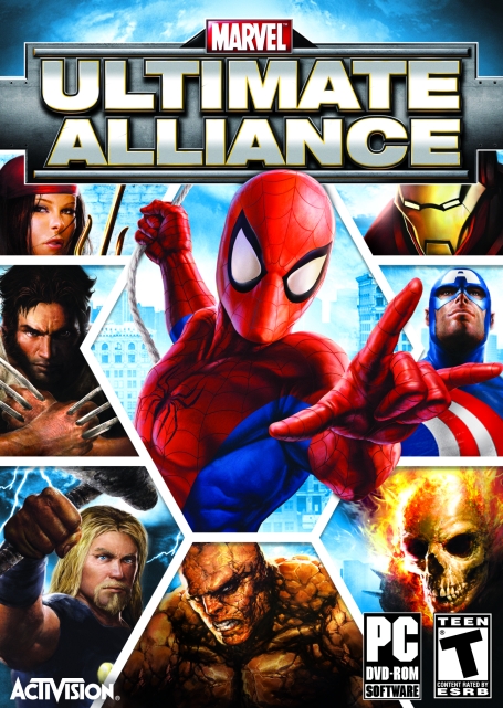 jaquette du jeu vidéo Marvel Ultimate Alliance