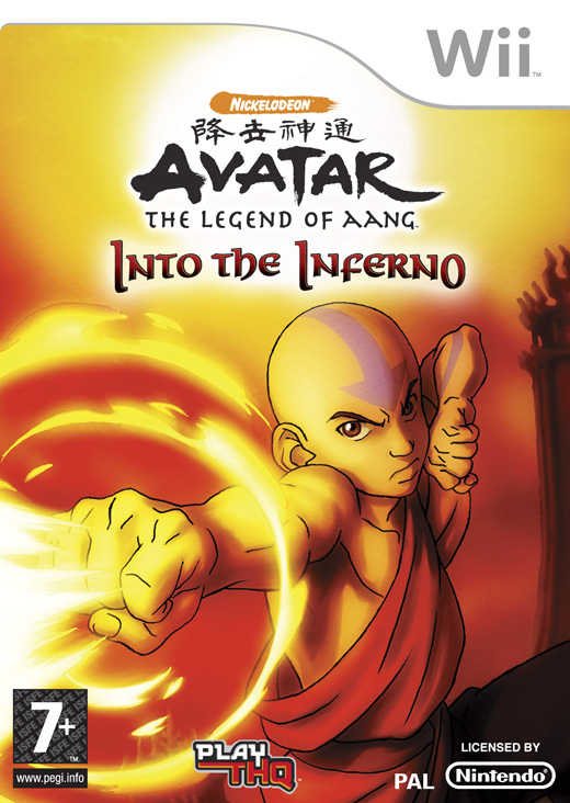 jaquette du jeu vidéo Avatar : Le Dernier Maître de l'Air : Into the Inferno