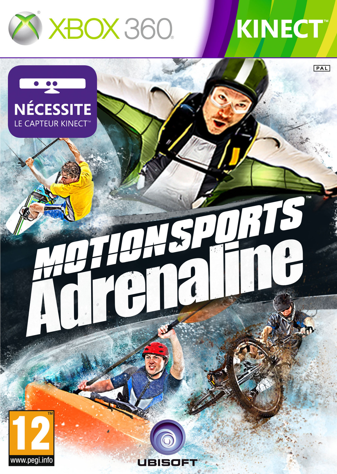 jaquette du jeu vidéo MotionSports: Adrenaline