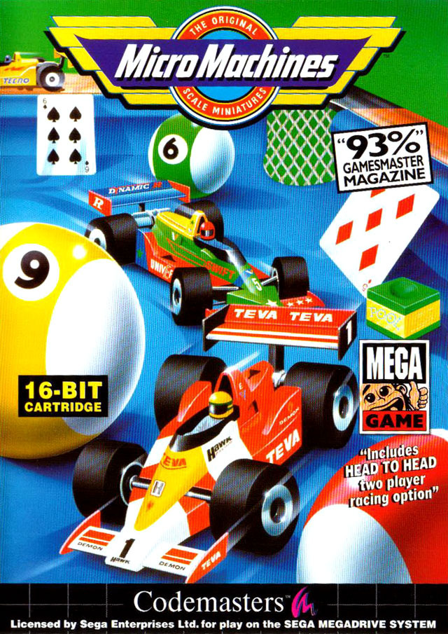 jaquette du jeu vidéo MicroMachines