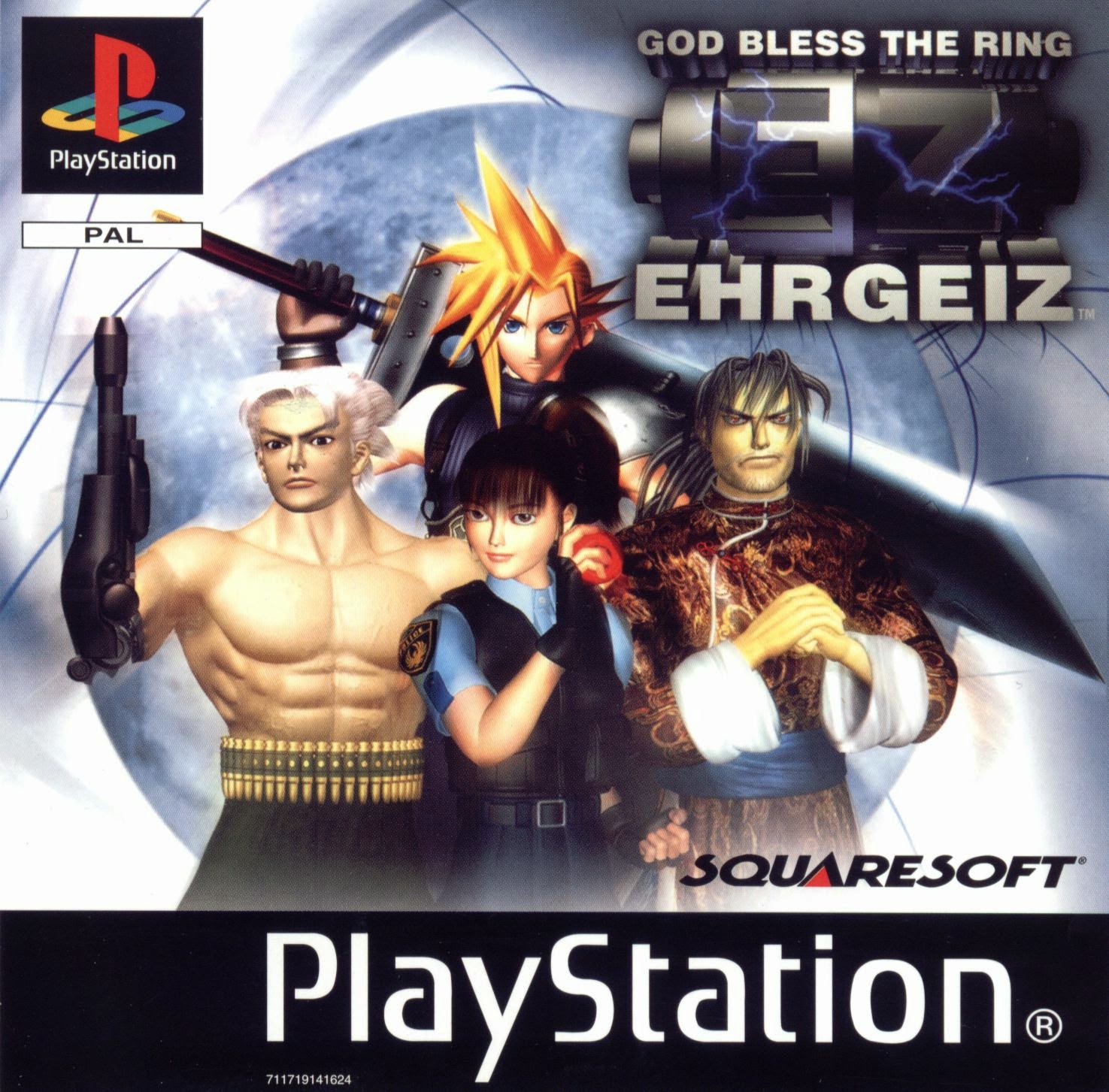 jaquette du jeu vidéo Ehrgeiz : God Bles the Ring