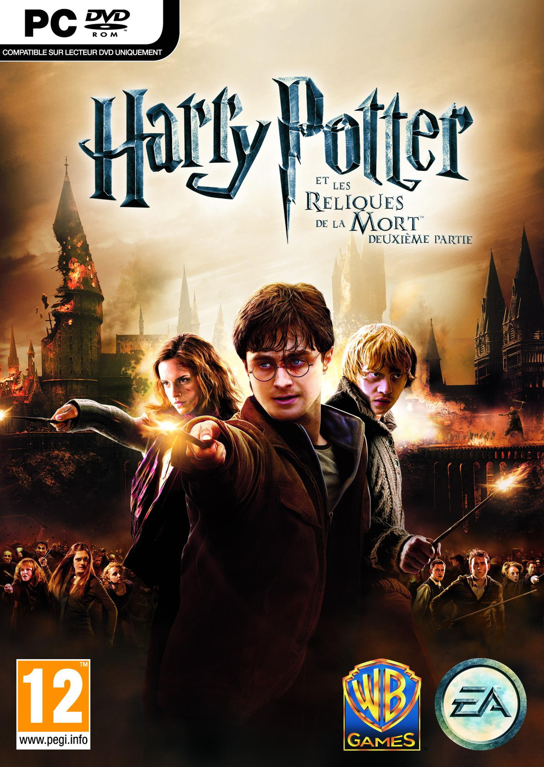 jaquette du jeu vidéo Harry Potter et les Reliques de la Mort - Deuxième Partie