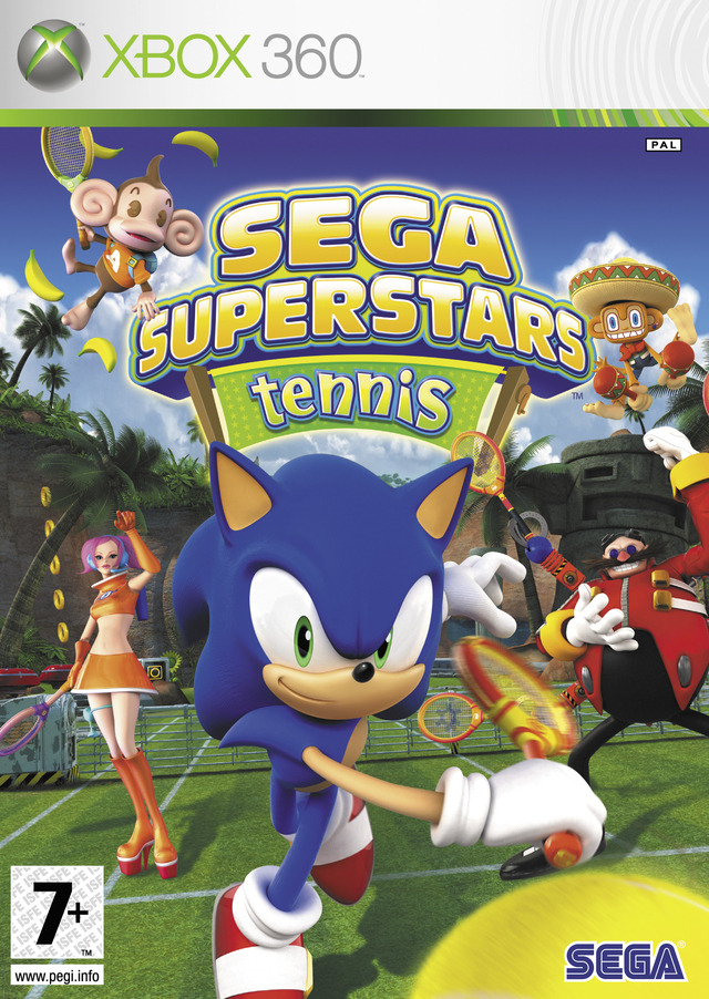 jaquette du jeu vidéo Sega Superstars Tennis