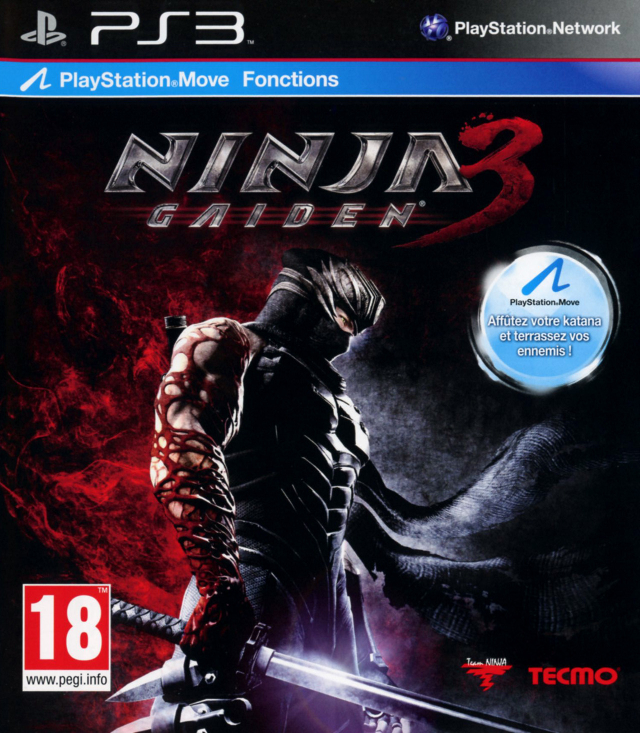 jaquette du jeu vidéo Ninja Gaiden 3