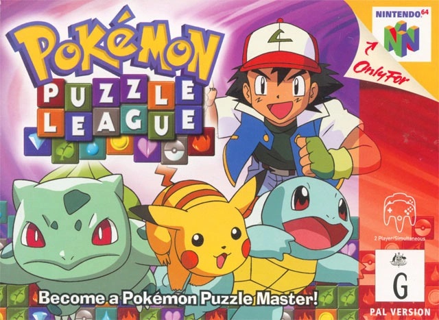 jaquette du jeu vidéo Pokémon Puzzle League