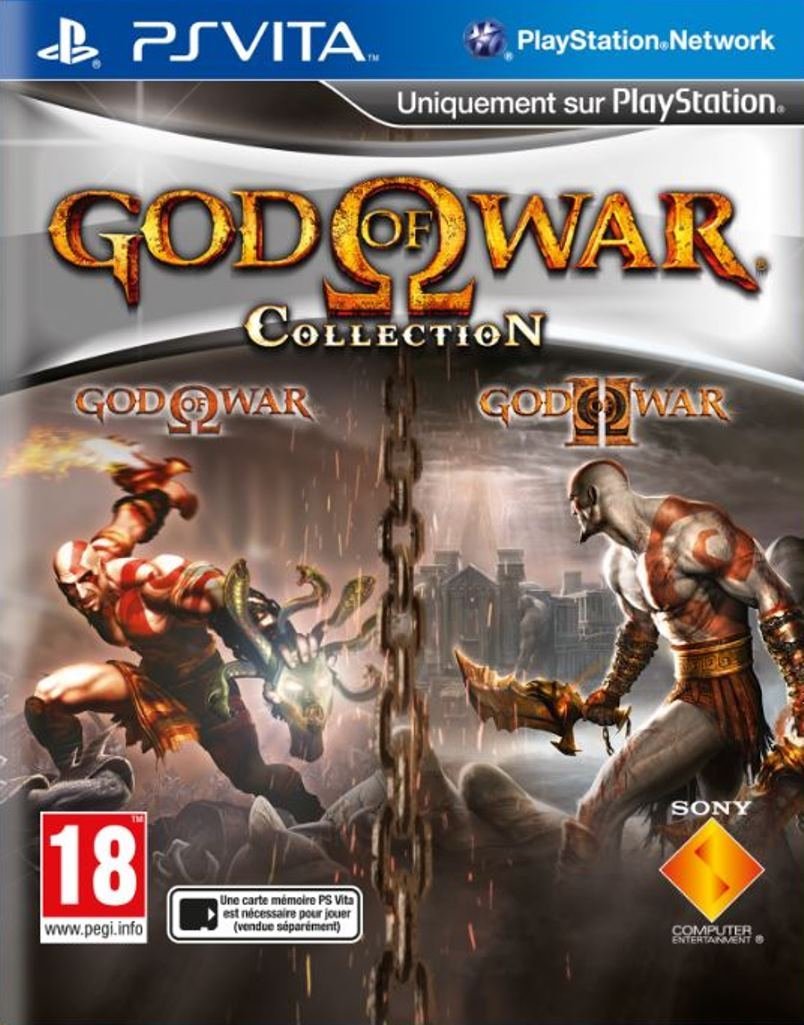 jaquette du jeu vidéo God of War Collection