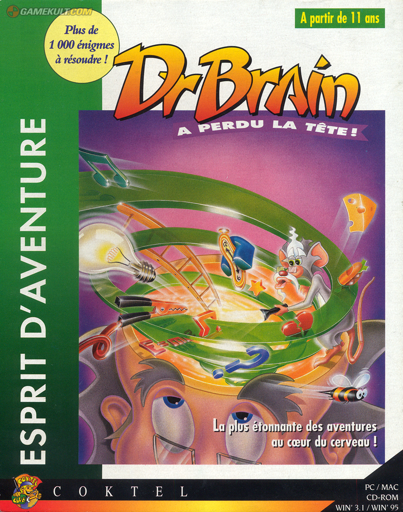 jaquette du jeu vidéo Dr. Brain a perdu la tête