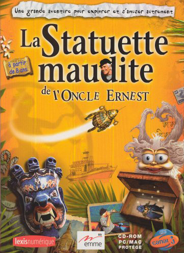 jaquette du jeu vidéo La Statuette Maudite de l'Oncle Ernest