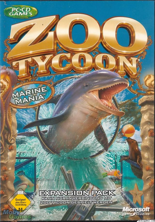jaquette du jeu vidéo Zoo Tycoon : Marine Mania
