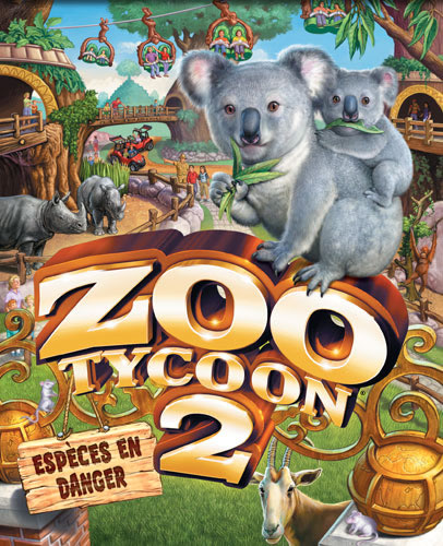 jaquette du jeu vidéo Zoo Tycoon 2 : Espèces en Danger