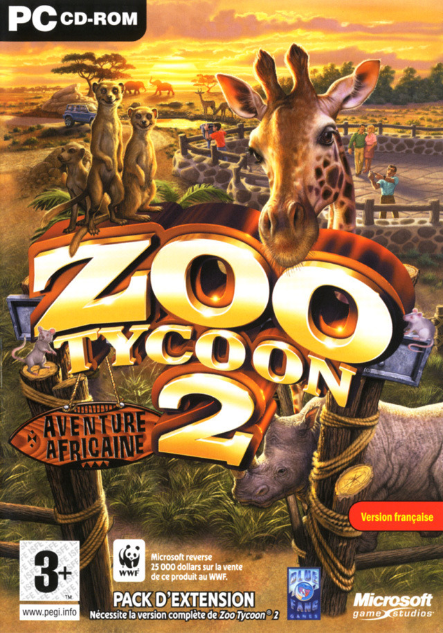 jaquette du jeu vidéo Zoo Tycoon 2 : Aventure africaine
