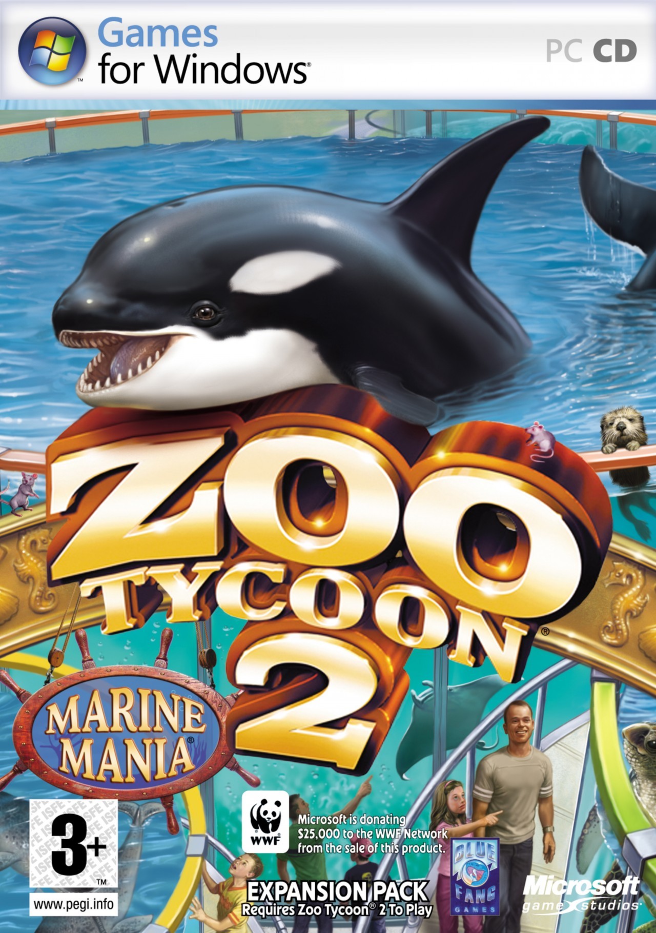 jaquette du jeu vidéo Zoo Tycoon 2 : Marine Mania