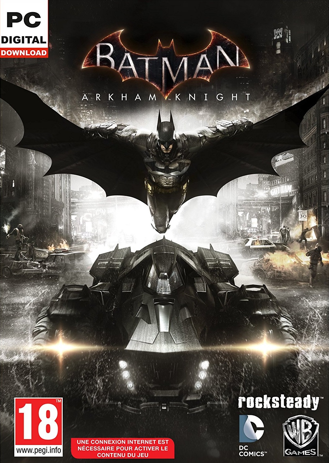 jaquette du jeu vidéo Batman Arkham Knight
