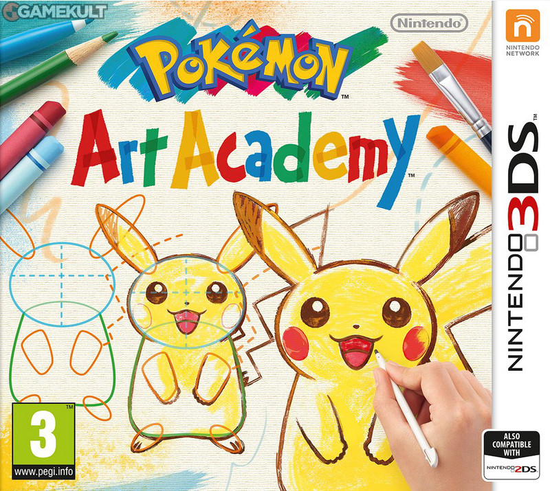 jaquette du jeu vidéo Pokémon Art Academy