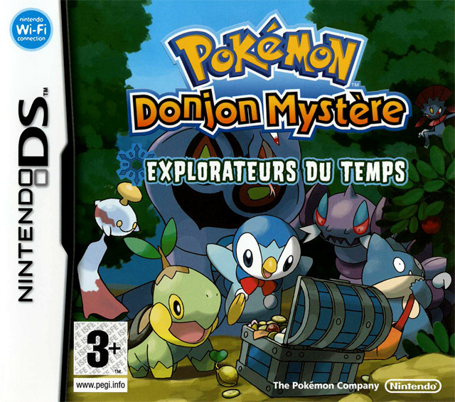 jaquette du jeu vidéo Pokémon Donjon Mystère : Explorateurs du Temps