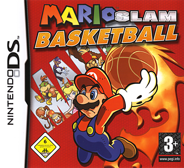 jaquette du jeu vidéo Mario Slam Basketball
