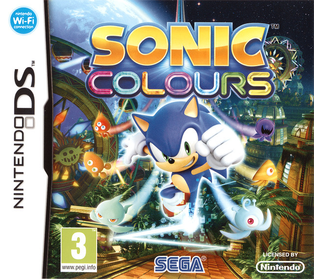 jaquette du jeu vidéo Sonic Colours