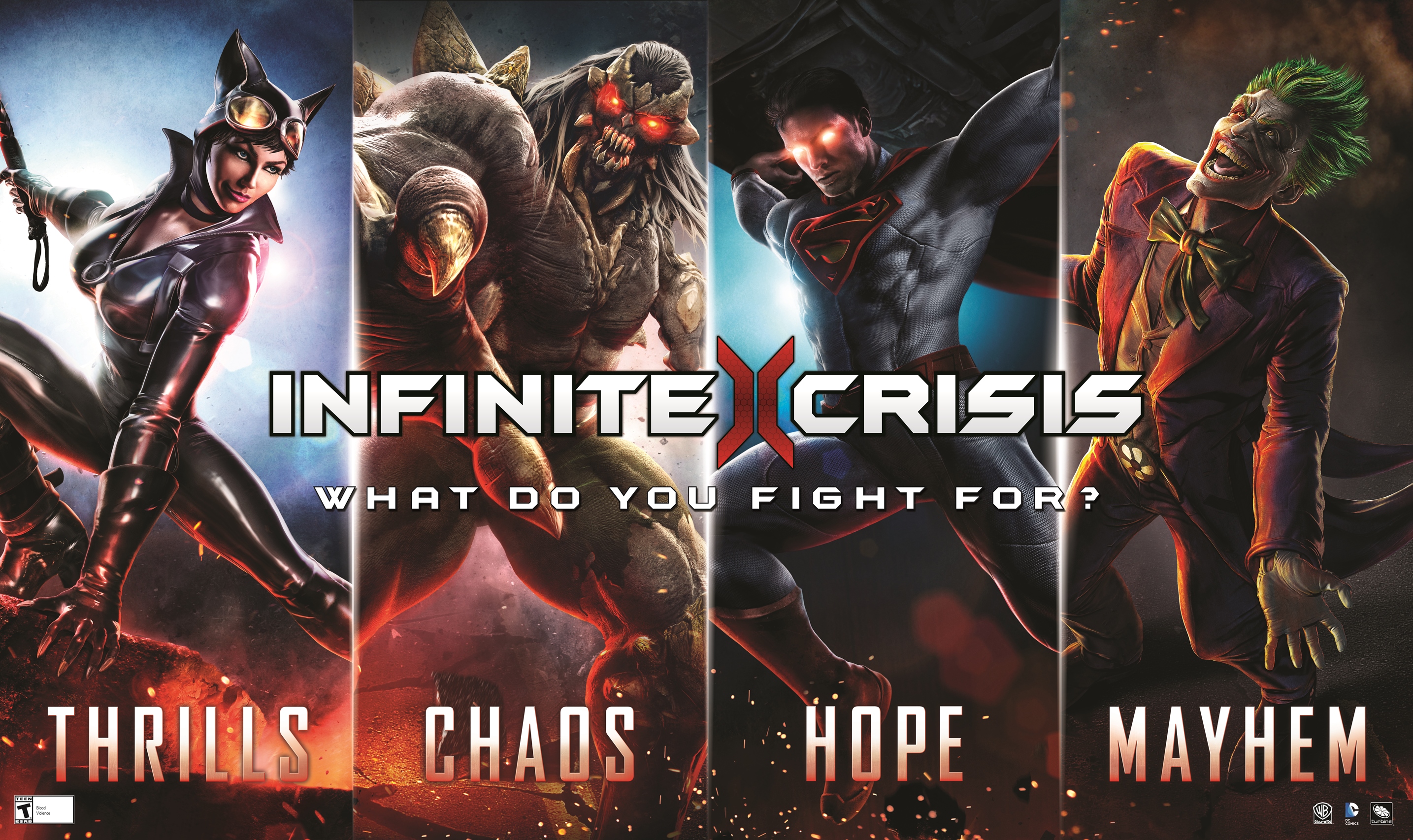 jaquette du jeu vidéo Infinite Crisis