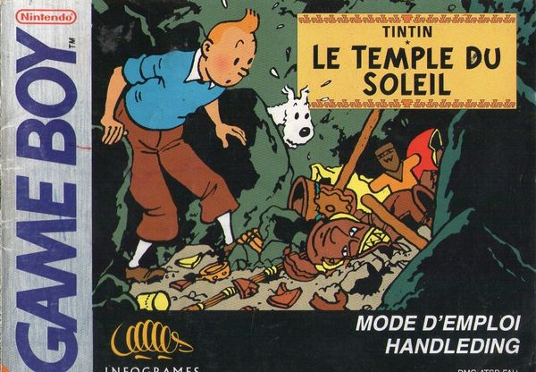 jaquette du jeu vidéo Tintin : Le Temple du Soleil