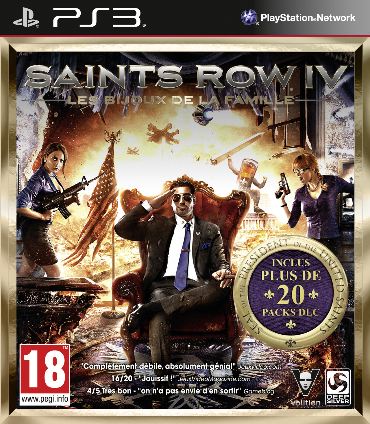 jaquette du jeu vidéo Saints Row IV : Les Bijoux de la Famille