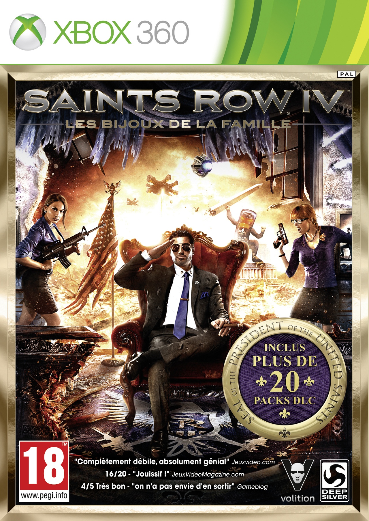 jaquette du jeu vidéo Saints Row IV : Les Bijoux de la Famille