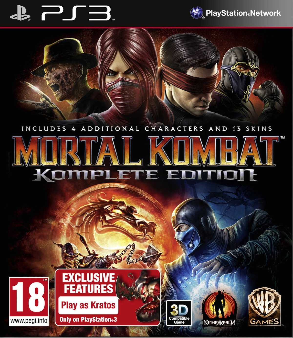 jaquette du jeu vidéo Mortal Kombat Komplete Edition