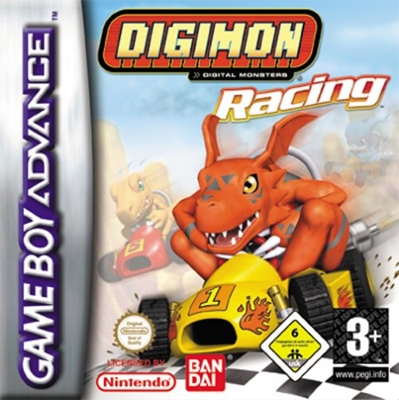 jaquette du jeu vidéo Digimon Racing
