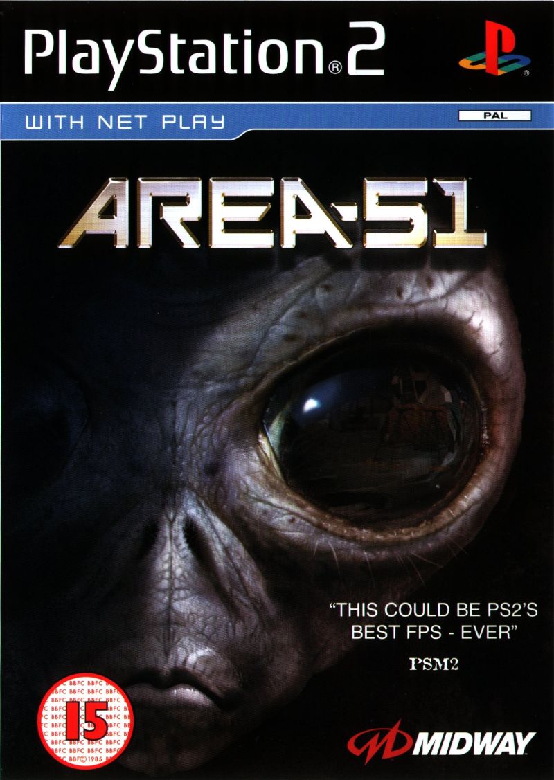 jaquette du jeu vidéo Area-51