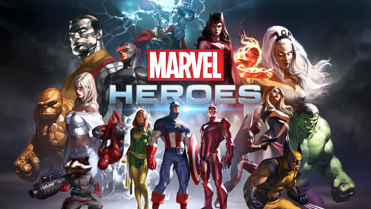 jaquette du jeu vidéo Marvel Heroes 2015