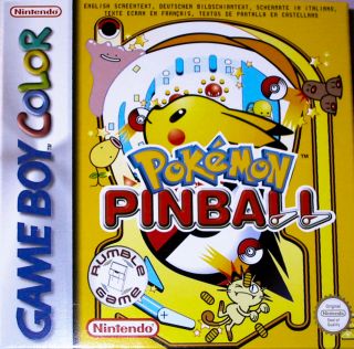 jaquette du jeu vidéo Pokémon Pinball