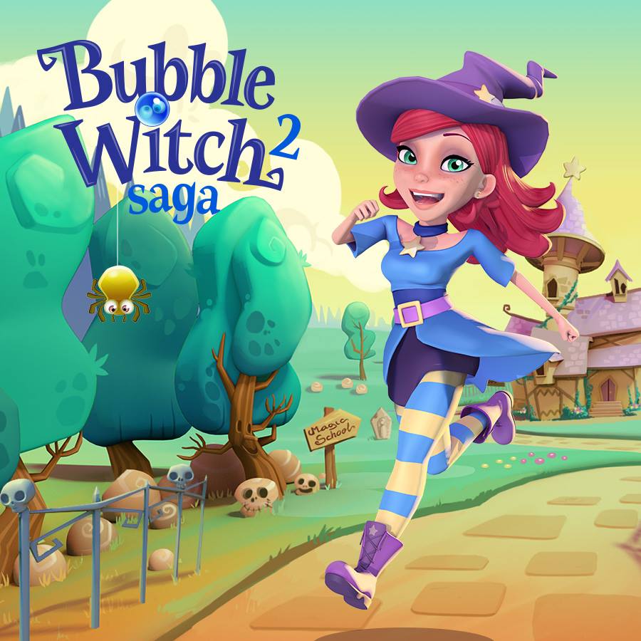 jaquette du jeu vidéo Bubble Witch Saga 2