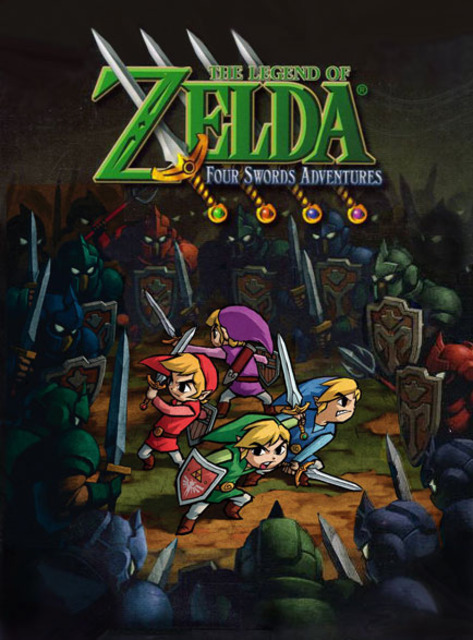 The legend of zelda four swords прохождение