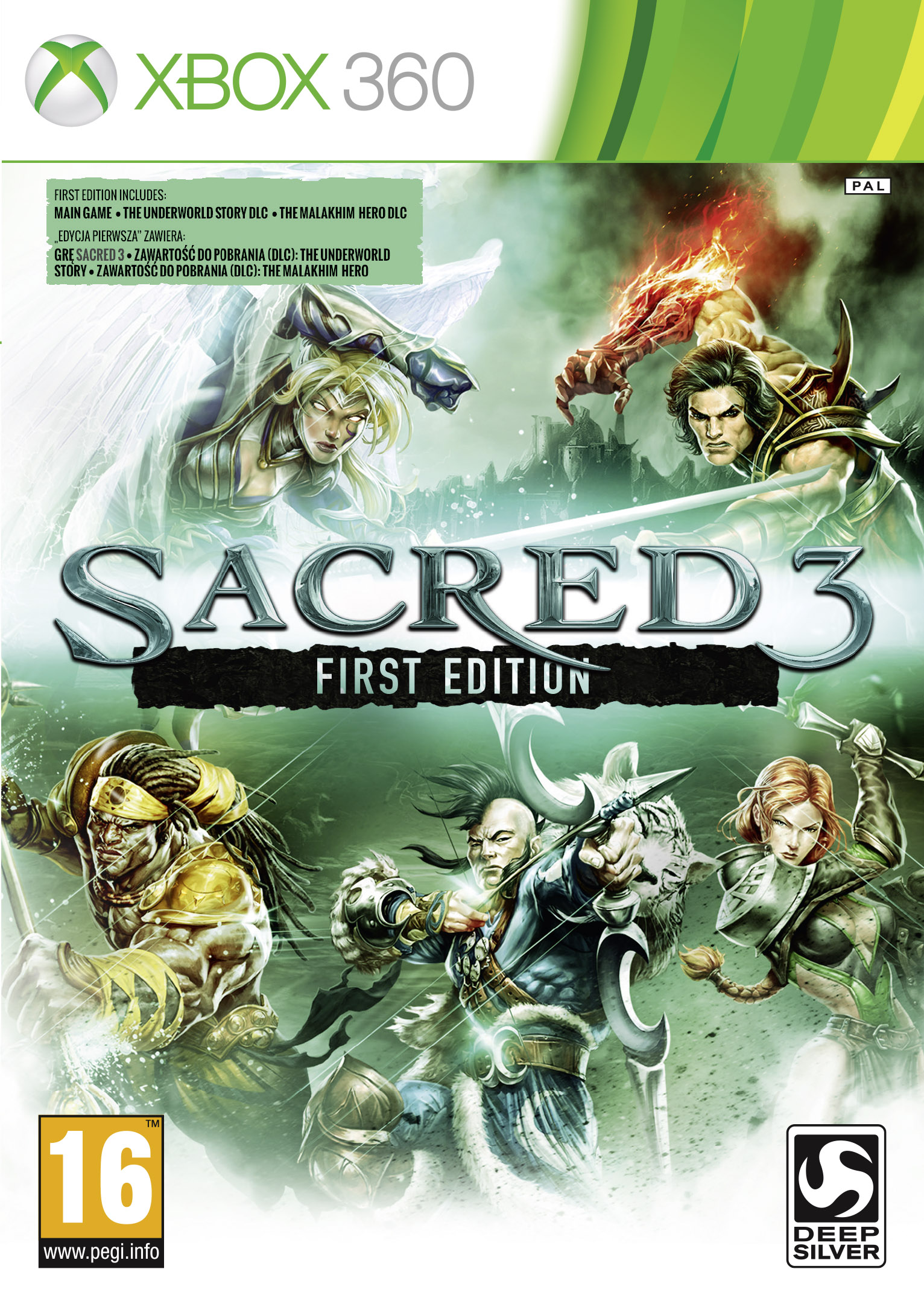 jaquette du jeu vidéo Sacred 3