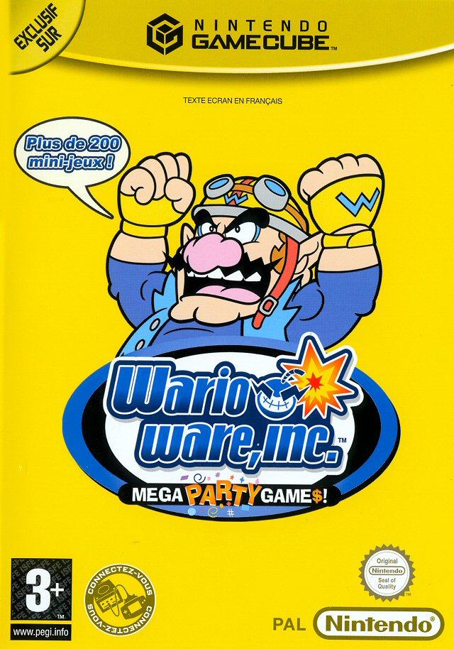 jaquette du jeu vidéo Wario Ware Inc. : Mega Party Game$