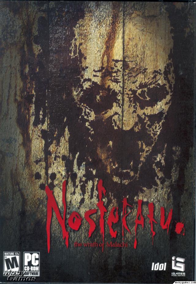 jaquette du jeu vidéo Nosferatu : The Wrath of Malachi