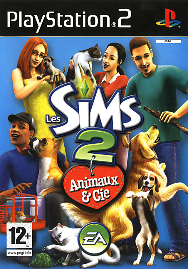 jaquette du jeu vidéo Les Sims 2 : Animaux & Cie