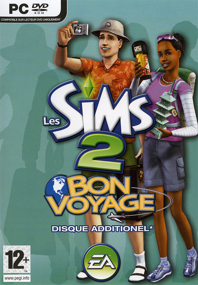 jaquette du jeu vidéo Les Sims 2 : Bon Voyage