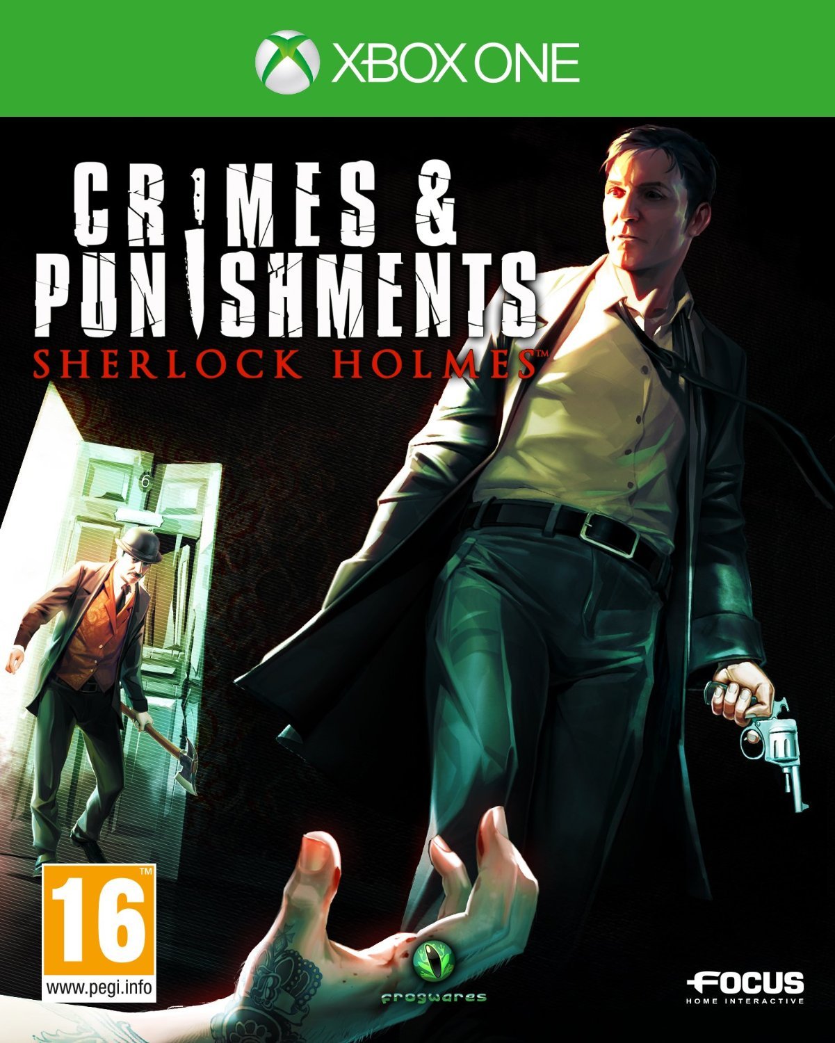 jaquette du jeu vidéo Sherlock Holmes: Crimes & Punishments