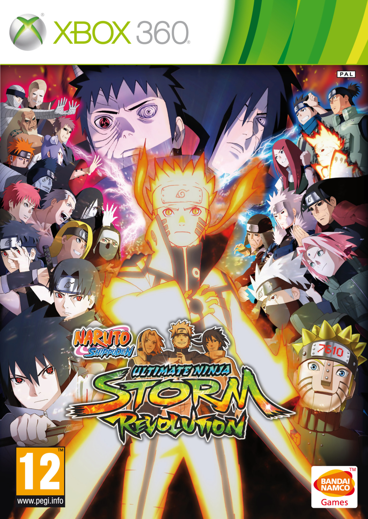 jaquette du jeu vidéo Naruto Shippuden: Ultimate Ninja Storm Revolution