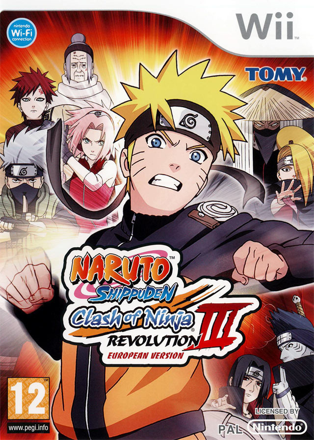 jaquette du jeu vidéo Naruto Shippuden : Clash of Ninja Revolution III - European Version