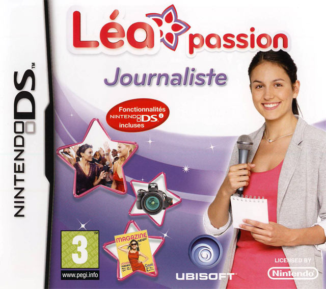 jaquette du jeu vidéo Léa Passion : Journaliste