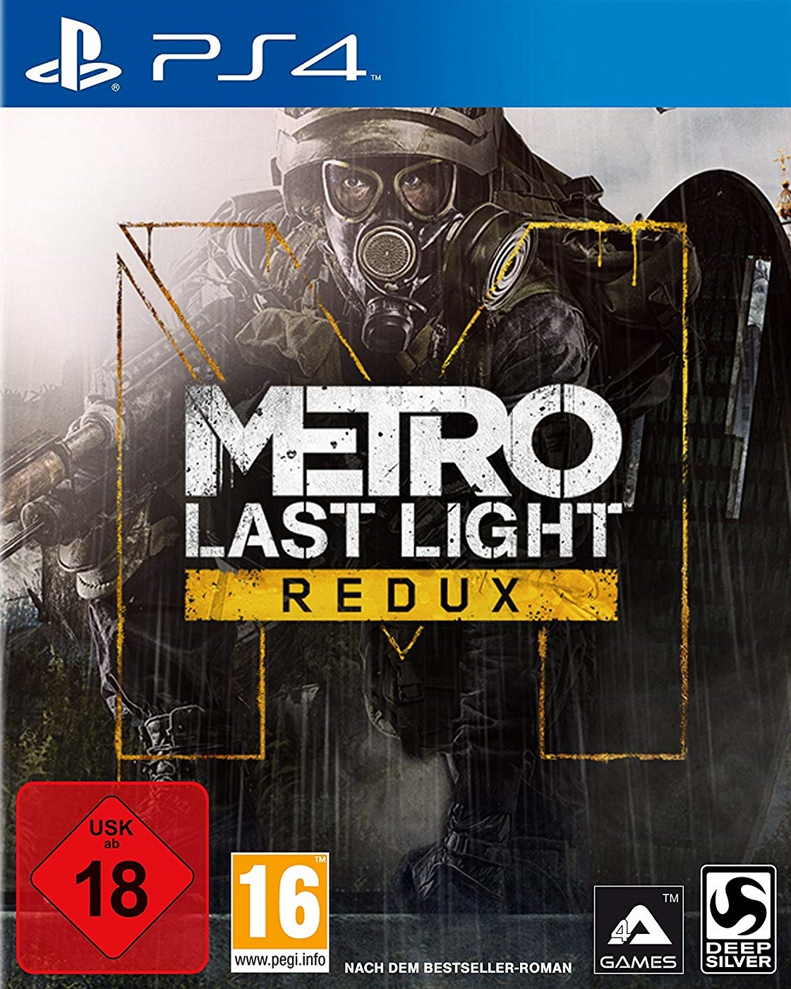 jaquette du jeu vidéo Metro: Last Light Redux