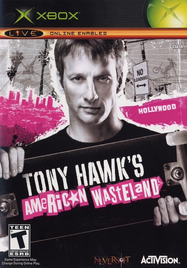 jaquette du jeu vidéo Tony Hawk's American Wasteland