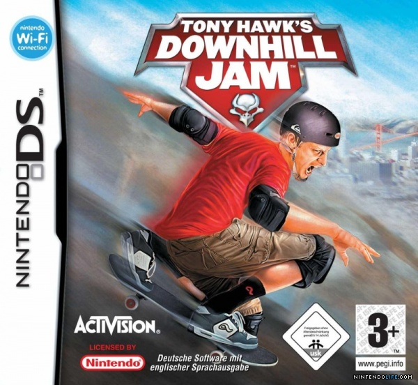 jaquette du jeu vidéo Tony Hawk's Downhill Jam